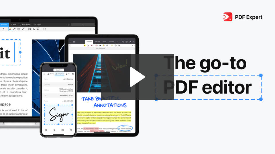 PDF Expert 介绍视频